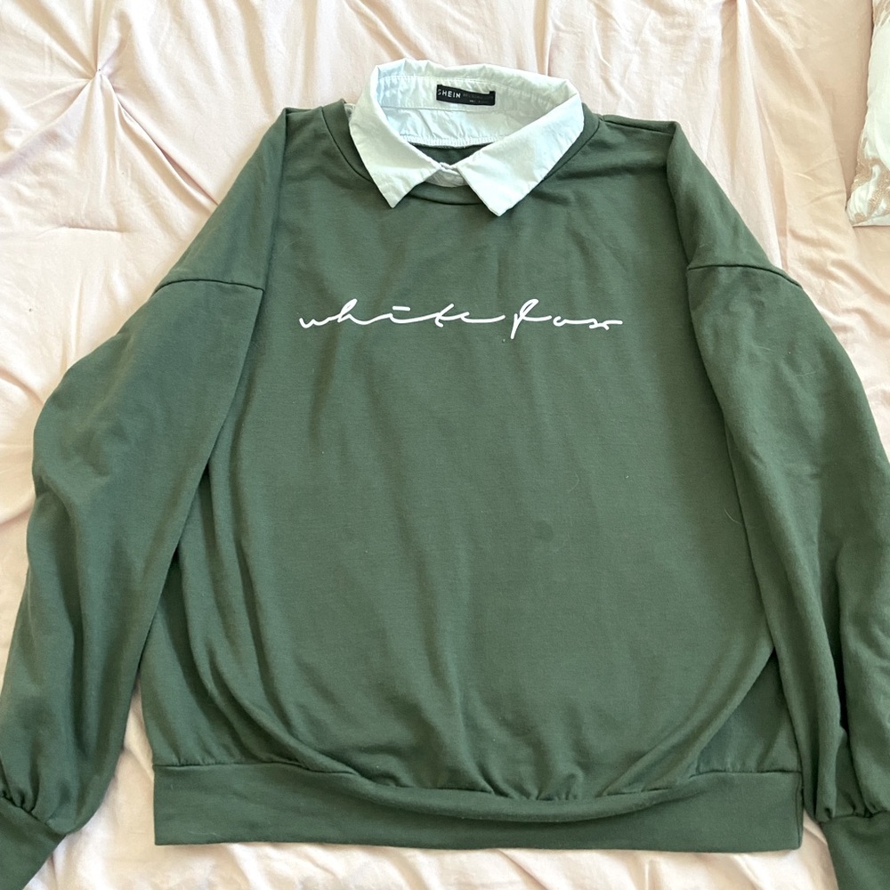 SHEIN long sleeve with collar